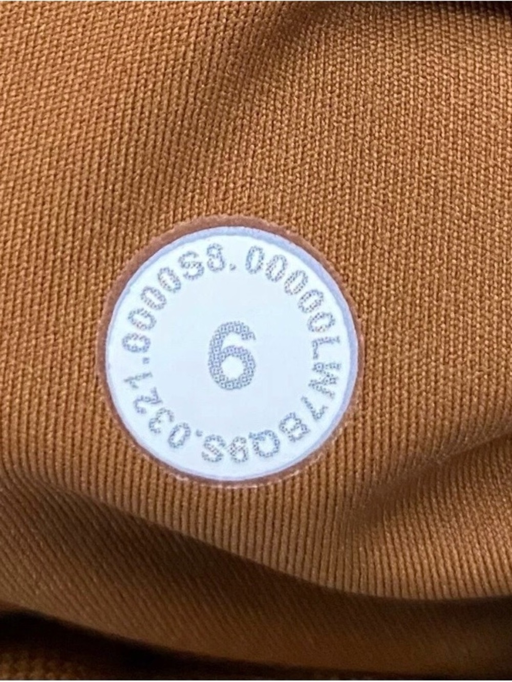 Lululemon Base Pace Biker Shorts Copper Brown Women’s Size 6 - Picture 4 of 6